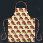 Tablier Pizza à plat profond de Chicago Illinois<br><div class="desc">Le tablier tout-en-un présente une illustration originale d'une délicieuse pizza à plat profond de Chicago. Cette conception est également disponible sur d'autres produits. Ne vois-tu pas ce que tu cherches ? Contactez Rebecca pour avoir quelque chose conçu pour vous.</div>