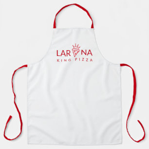 Tablier Pizza King Apron - Régler la cuisine dans le style