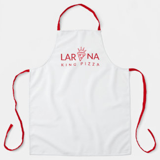 Tablier Pizza King Apron - Régler la cuisine dans le style