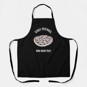 Tablier Pizzeria italienne Pizza Cuisine ou restaurant ron