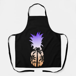 Tablier Plage de palmier à ananas cool