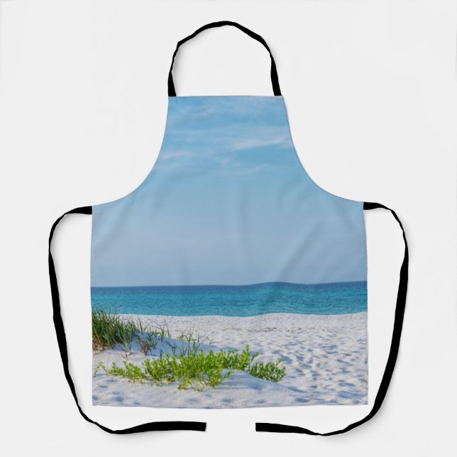 Tablier Plage de sable blanc Plage de Floride (Recto)