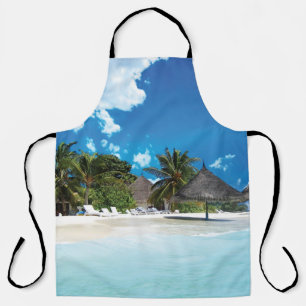 Tablier Plage exotique