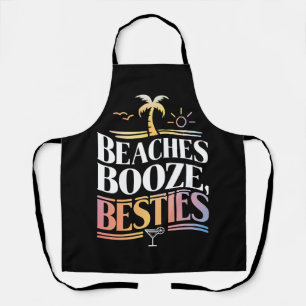 Tablier Plages Alcool & Meilleures Amies Coco Tree Été
