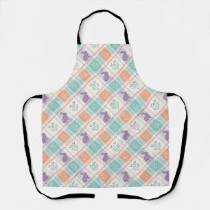 Tablier Plaid à carreaux de Pâques