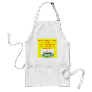 Tablier plaisanterie de café