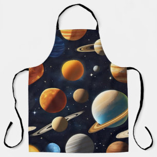 Tablier Planètes spatiales 2