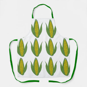 Tablier Plante de maïs Motif de légumes