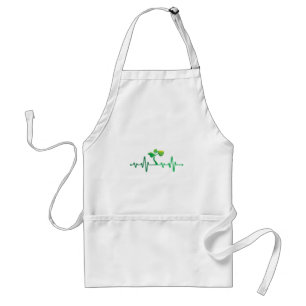 Tablier Plante Heartbeat - Botany Botanist Gardening Plant