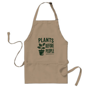 Tablier Plantes avant les gens drôle jardinage vintage rét