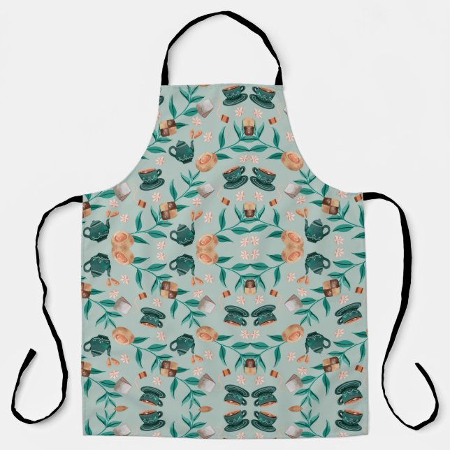 Tablier Playful Pattern Apron (Recto)