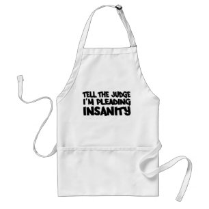 Tablier PLEA INSANITY - choisir style & couleur