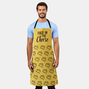 Tablier Plier Dans L'Apron Funny Au Fromage
