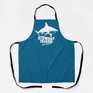 Tablier Plongée sous-marine avec requins - Stewart Island
