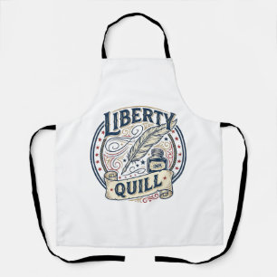 Tablier Plume patriotique de liberté Encre de plume patrio