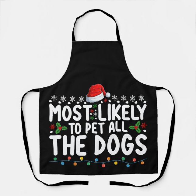 Tablier Plus Susceptible De Caresser Tous Les Chiens De No (Recto)