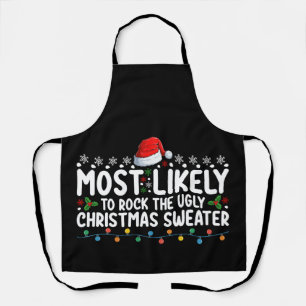 Tablier Plus susceptible de porter le pull de Noël laid