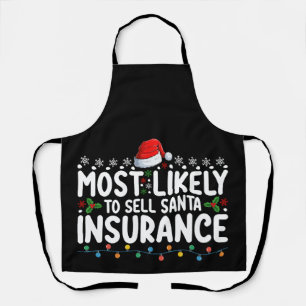 Tablier Plus Susceptible de Vendre l'Assurance de Noël de