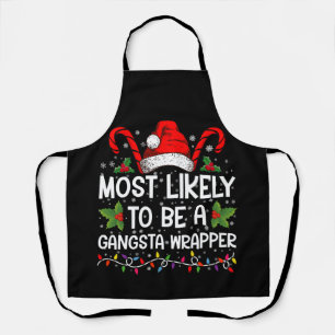 Tablier Plus Susceptible D'Être Un Gangsta Wrapper Famille