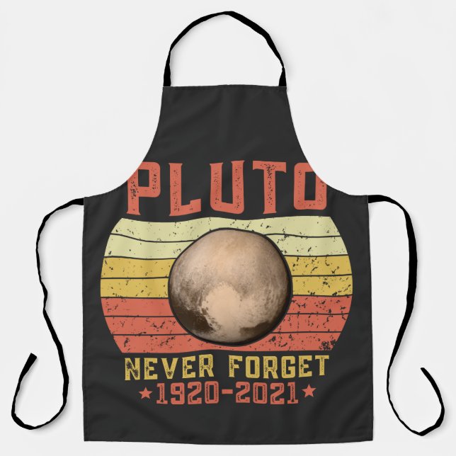 Tablier pluto NEVER FORGET (Recto)