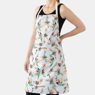 Tablier Plutôt Floral Personnalisé