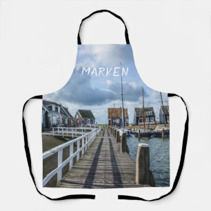 Tablier Poche en bois à Marken, Pays-Bas