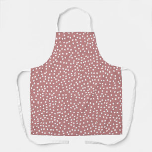 Tablier Pointe rose Boho moderne
