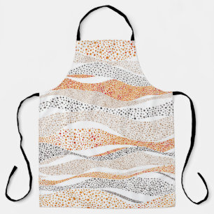Tablier Pointillisme Wavy Polka : Doux Doux Textile