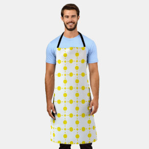 Tablier Points jaunes, Motif à pois, Pois, Pointillé