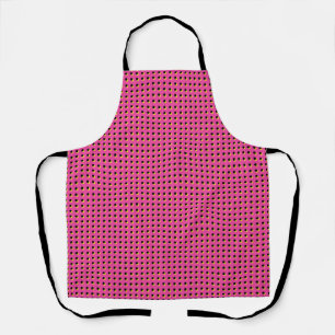 Tablier Points roses 80/90 Retro Neon Motif