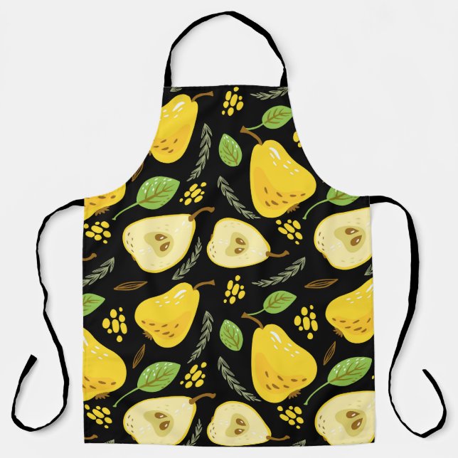 Tablier Poires sucrées : Conception de fruits superlatifs (Recto)