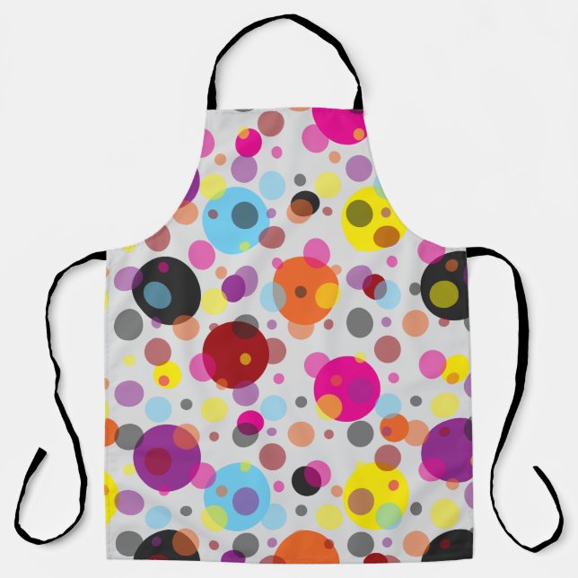 Tablier Pois coloré (Recto)