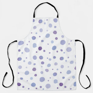 Tablier pois peint à la main