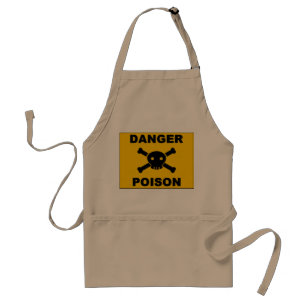 Tablier Poison de danger