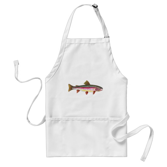 Tablier Poisson de truite arc-en-ciel (Devant)