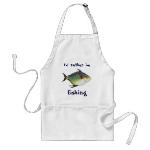 Tablier Poisson lunaire tropical, j'aimerais mieux pêcher