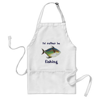 Tablier Poisson lunaire tropical, j'aimerais mieux pêcher