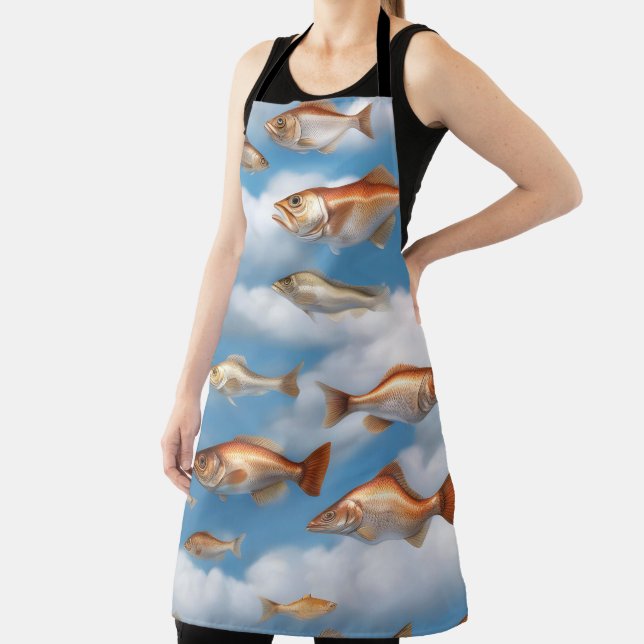 Tablier Poisson pluvieux (Insitu)