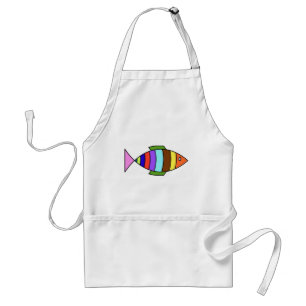 Tablier Poissons de couleur