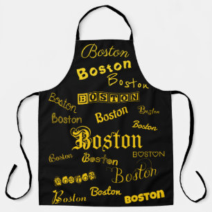 Tablier Polices jaunes de Boston