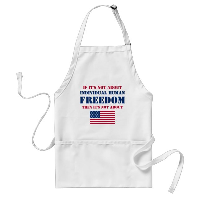 Tablier Politique de liberté (Devant)