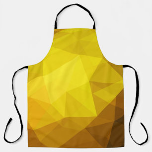 Tablier Polygone orange foncé. Un tout nouveau illu couleu