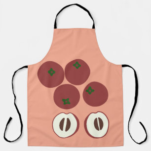 Tablier Pomme Velours