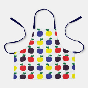Tablier Pommes colorées Fruits Enfants