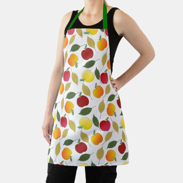Tablier Pommes et Feuilles (Insitu)
