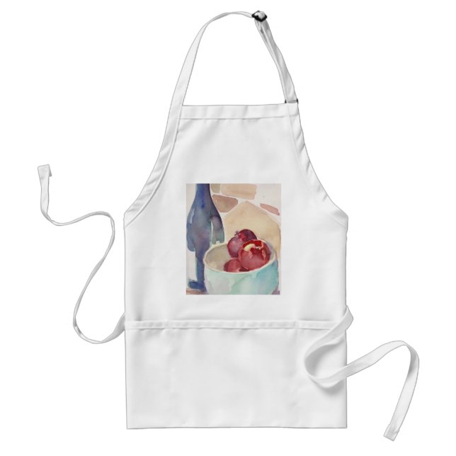 Tablier Pommes et Wine_ (Devant)