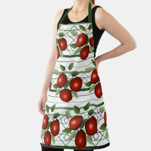Tablier Pommes Motif de fruits