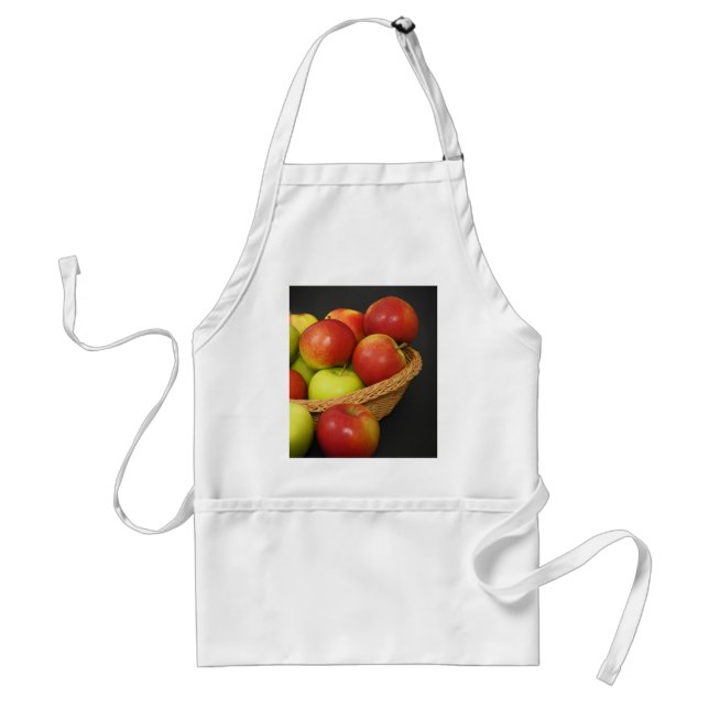 Tablier Pommes rouges et vertes (Devant)