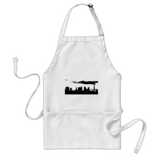Tablier Pop Art Black White New York City