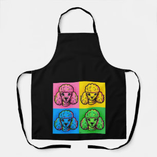 Tablier Pop Art Caniche Pron